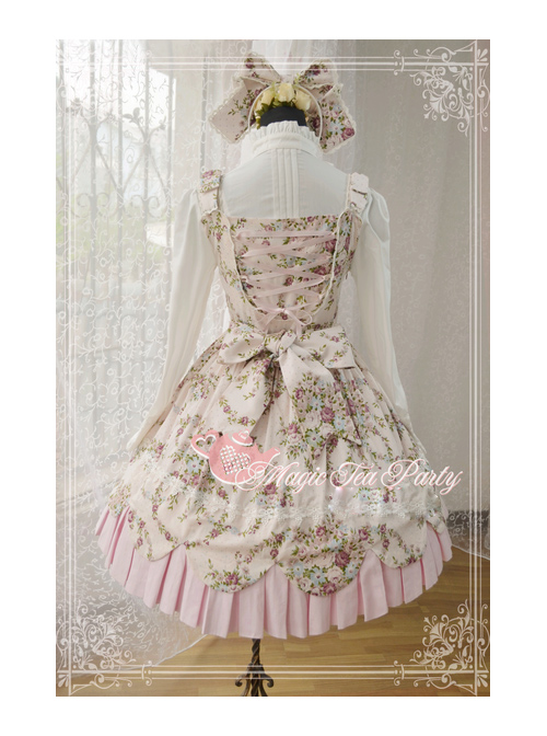 Magic Tea Party Spring Dance Series Sweet Lolita Sling Dress