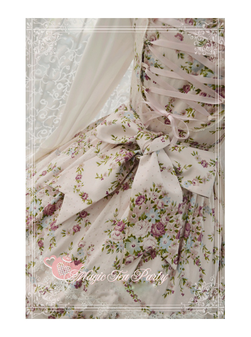 Magic Tea Party Spring Dance Series Sweet Lolita Sling Dress