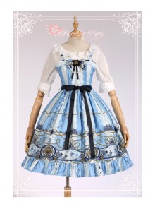 Magic Tea Party Angel Fish Series Classic Lolita Sling Dress