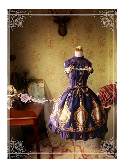 Magic Tea Party Europa's Spring Series Classic Lolita Sleeveless Dress