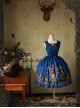 Magic Tea Party Siren's Song Series Printing Classic Lolita Sleeveless Dress