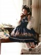 Magic Tea Party Gondola Series Printing Sweet Lolita Sling Dress