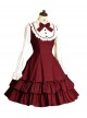 Doll Collar Flouncing Classic Lolita Long Sleeves Dress