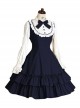 Doll Collar Flouncing Classic Lolita Long Sleeves Dress