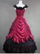 Victorian Aristocratic Gorgeous Blue Gothic Lolita Prom Dress