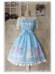 Sleeping Bear Series Chiffon Sweet Lolita Sling Dress