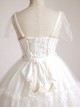 Angel's Wedding Dress White Fashion Elegance Sweet Lolita Sling Dress