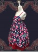 Fashion Strawberry Sweetheart Sweet Lolita Sling Dress