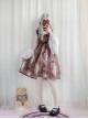 Daily Fawn Pattern Sweet Lolita Fly Sleeves Dress