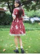 Fashion Musical Instrument Rabbit Series Printing Sweet Lolita Short Sleeves Dress