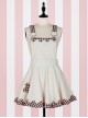 Fashion Lucky Star Lace Lattices Sweet Lolita Straps Dress