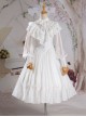 Palace Style Retro Fake Two Pieces Lace Embroidery Classic Lolita Dress