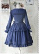 Lily Series Chiffon Long Sleeves Concise Classic Lolita Dress