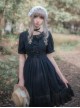 Daily Chiffon Short Sleeves Concise Classic Lolita Dress