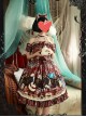 Magic Tea Party Circus Girl Series Sweet Lolita Short Sleeve And Sleeveless Dress Two Ways