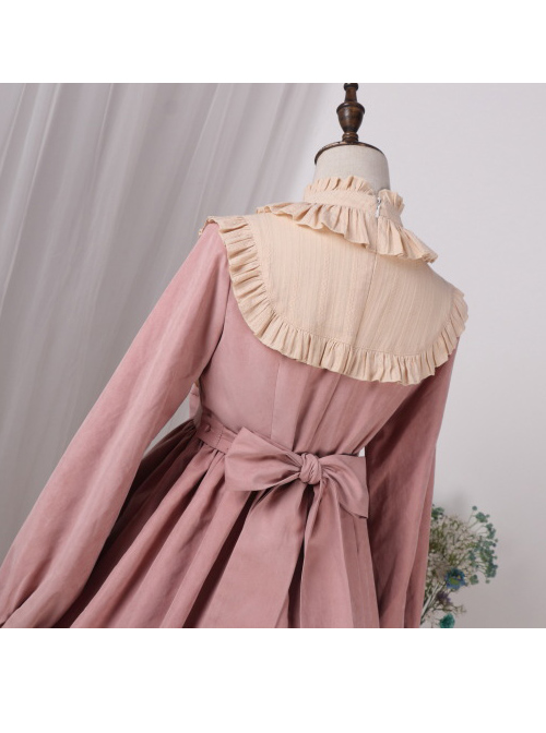 Lace Long Sleeves Bowknot Sweet Lolita Dress