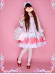 Bowknot Big Strawberries Sweet Lolita Sling Dress