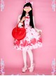 Bowknot Big Strawberries Sweet Lolita Sling Dress