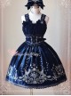 Magic Tea Party The Mass Of Winter Series Embroidery Classic Lolita Sling Dress