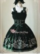 Magic Tea Party The Mass Of Winter Series Embroidery Classic Lolita Sling Dress