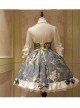 Time Painting Series Chinese Style Classic Lolita Short Sleeve Dress