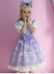 Unicorn Carousel Series Flying Sleeves Sweet Lolita Dress