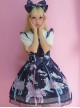 Unicorn Carousel Series Flying Sleeves Sweet Lolita Dress