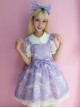 Unicorn Carousel Series Flying Sleeves Sweet Lolita Dress