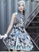 White Dragon Series Chinese Style Qi Lolita Sleeveless Dress