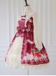 Strawberry Wedding Series Sweet Lolita Sling Dress