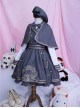 Royal College Style Lolita Plaid Dress Suit
