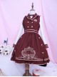 Royal College Style Lolita Plaid Dress Suit