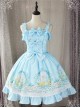 Magic Tea Party Wind's Child Series Bowknot Lolita Sling Dress