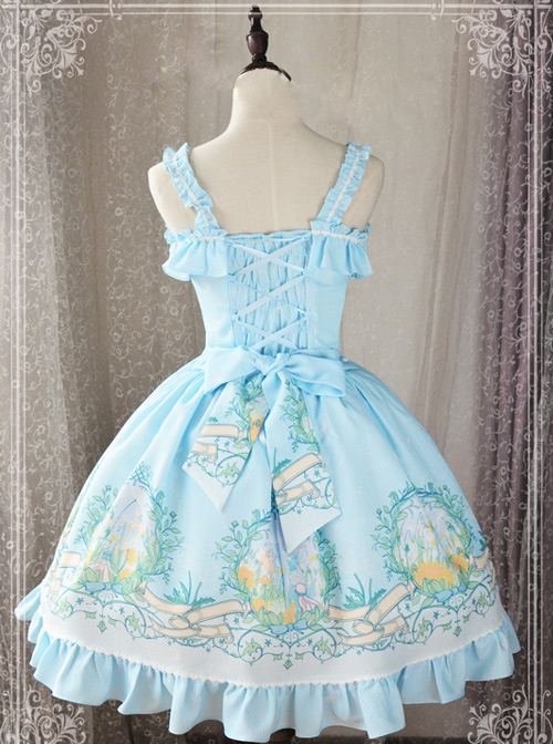 Magic Tea Party Wind's Child Series Bowknot Lolita Sling Dress