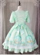 Magic Tea Party Wind's Child Series Bowknot Lolita Short Sleeve Dress