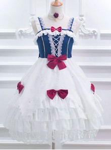 Snow White Series Classic Lolita Sling Dress