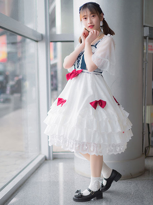 Snow White Series Classic Lolita Sling Dress
