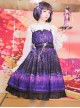 Japanese Style Sakura Fireworks Classic Lolita Sling Dress