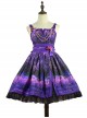 Japanese Style Sakura Fireworks Classic Lolita Sling Dress