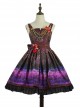 Japanese Style Sakura Fireworks Classic Lolita Sling Dress