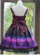 Japanese Style Sakura Fireworks Classic Lolita Sling Dress