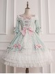 Light Green Classic Lolita Short Sleeve Dress