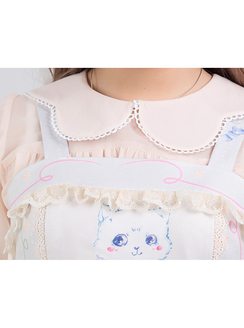 Cat And Wool Ball Series Sweet Lolita Sling Dress