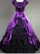 Palace Style Ruffles Retro Lolita Prom Long Dress