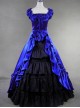 Palace Style Ruffles Retro Lolita Prom Long Dress