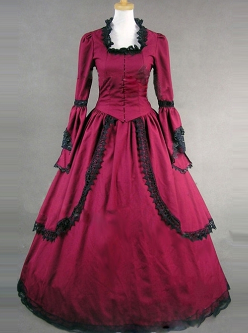 Palace Style Gorgeous Lace Edge Lolita Prom Dress