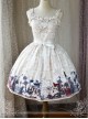 Magic Tea Party War Of Thrones Series Printing Classic Lolita Sling Dress Version 2