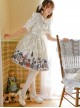 Magic Tea Party War Of Thrones Series Printing Classic Lolita Sling Dress Version 2