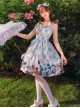 Magic Tea Party War Of Thrones Series Printing Classic Lolita Sling Dress Version 2