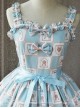 Magic Tea Party War Of Thrones Series Printing Classic Lolita Sling Dress Version 2